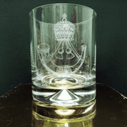 Glass Whisky Tumbler: The Rifles
