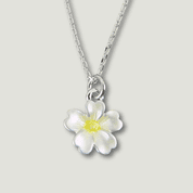 Mini Primrose Flower Pendant 10mm