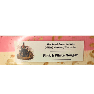 Pink and White Nougat