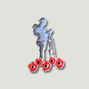 Poppy Soldier Brooch