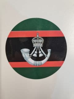 The Rifles Cap Badge Vinyl Sticker
