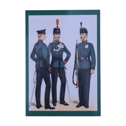 Uniform Plate Small Postcards