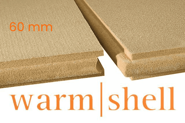 60mm Warmshell woodfibre individual boards