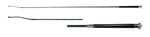 Black Silicone Handle Schooling Whip