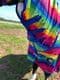 Full Neck Fly Rug Rainbow Pattern
