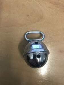 Harness Bell made of Chrome ( whitemetal )