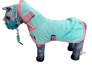 Toy Horse  Full Neck Turnout Rug Turquoise