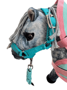 Toy Horse  Headcollar Turquoise