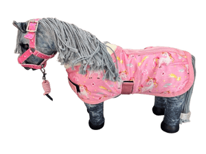 Toy Horse  Rug Pink Unicorn