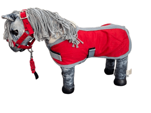 Toy Horse  Rug Red
