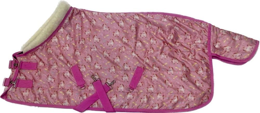 Unicorn Stable Rug Pink - Main Image