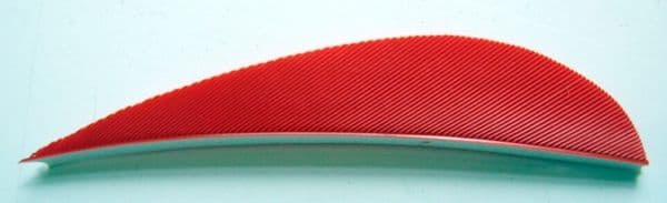 Parabolic Feathers for Longbow arrows