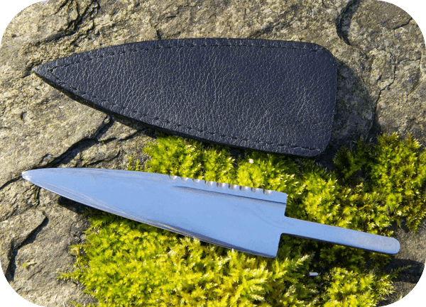 `SGIAN DUBH` Knife Blade Blank Kit