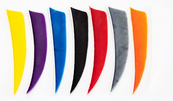 4 INCH SHIELD FLETCHES LEFT WING