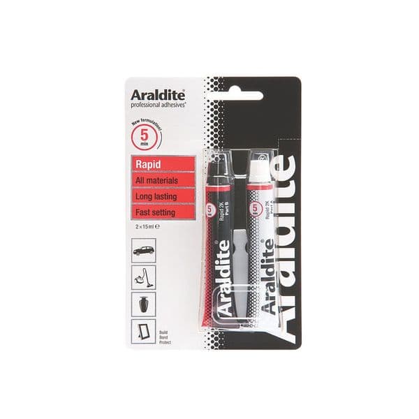 ARALDITE RAPID, glue piles, points and horn nocks