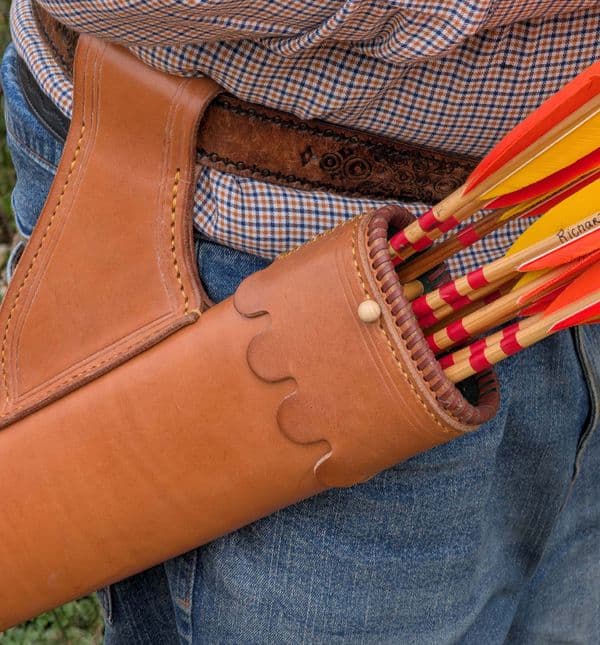 Leather Quiver suit Longbow