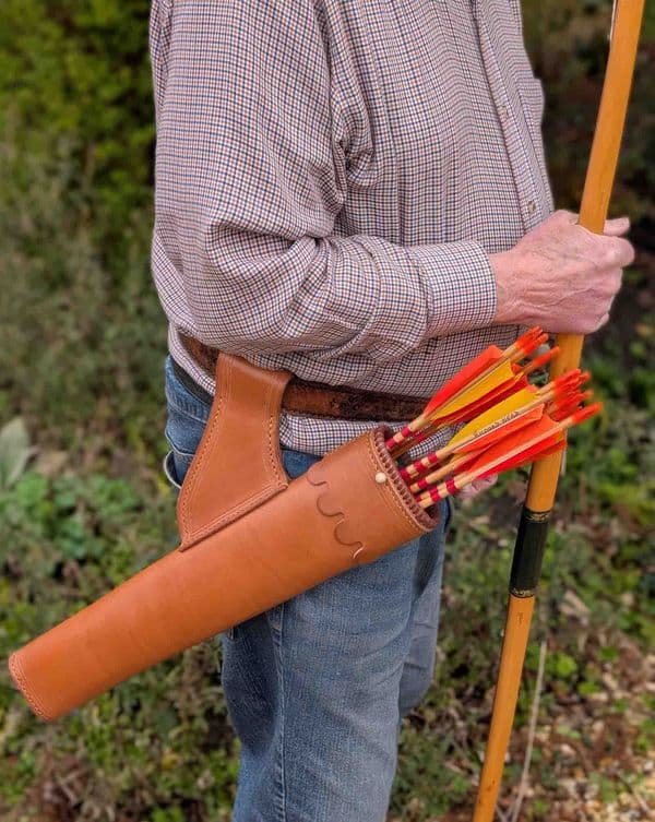 Leather Quiver suit Longbow