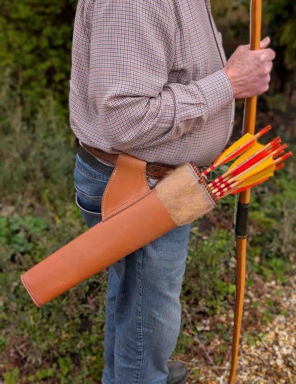 Leather Quiver suit Longbow
