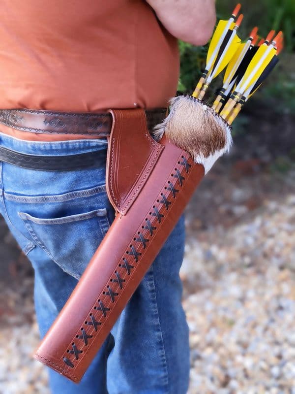 Leather Quiver suit Longbow