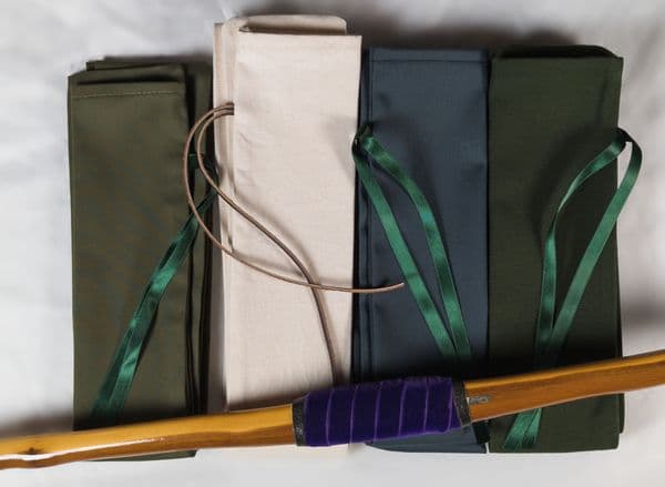 Re-enactment Longbow bag with leather thong
