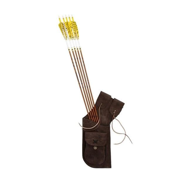 QUIVER hip style suede with pocket