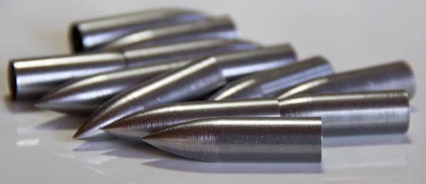 STEEL PILES/POINTS 3/8 `Bullet` Shape