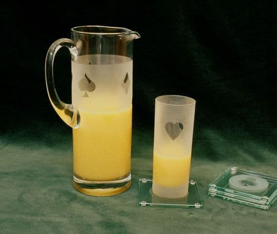 luxury bridge gift| glass jug