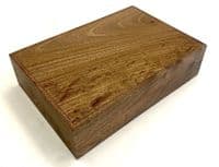 Handcrafted Wood Bridge Set lined with suede.    Made in England