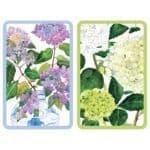 Hydrangeas and Porcelain large print playing cards