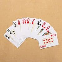 Jardin de Luxmbourg large print playing cards