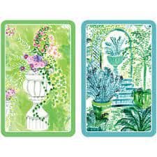 Jardin de Luxmbourg large print playing cards