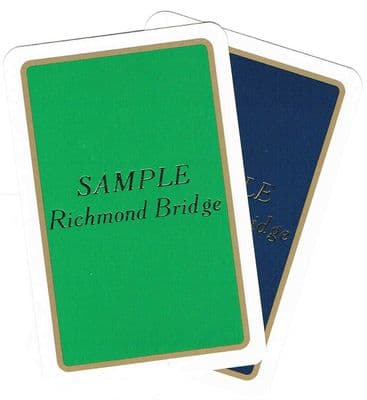 Personalised playing cards