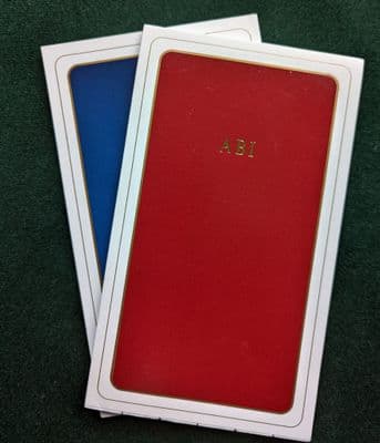 Personalised Rubber Bridge Scorepads