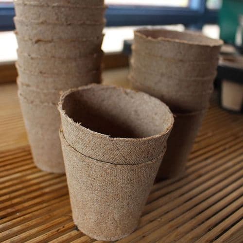 8.5cm Biodegradable 'Jiffy' Pots (6 pack)