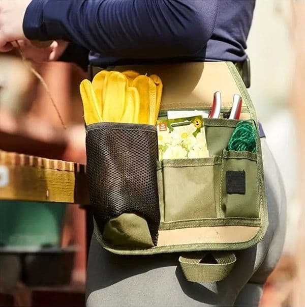 Green & Brown Tool Belt