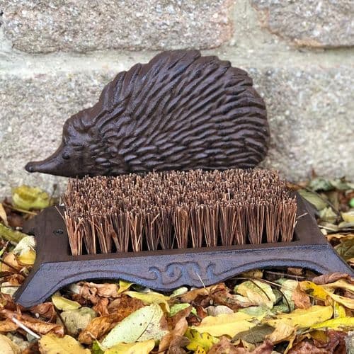 Hedgehog Boot Brush/Scraper