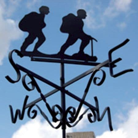 Hikers Weather Vane