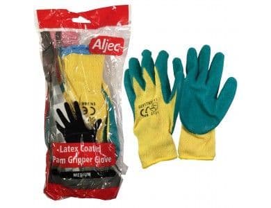 Latex Coated Palm Grip Glove