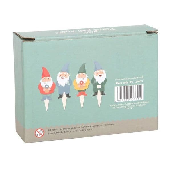 Mini Gnome Plant Pot Pals (Set of 4)