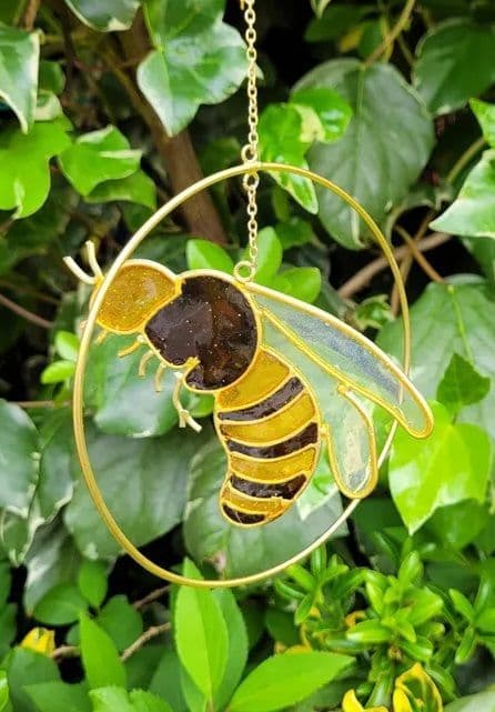 Radiant Bee Suncatcher