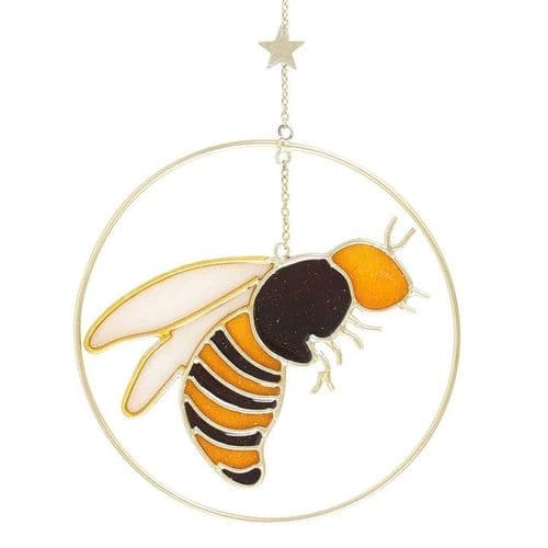 Radiant Bee Suncatcher
