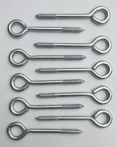 Vine Eyes - Zinc Plated - 3"