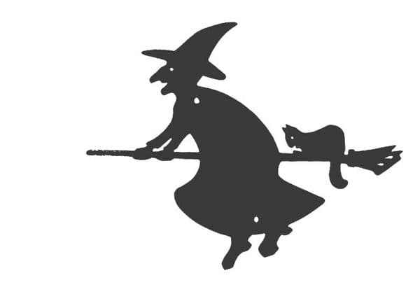 Witch silhouette