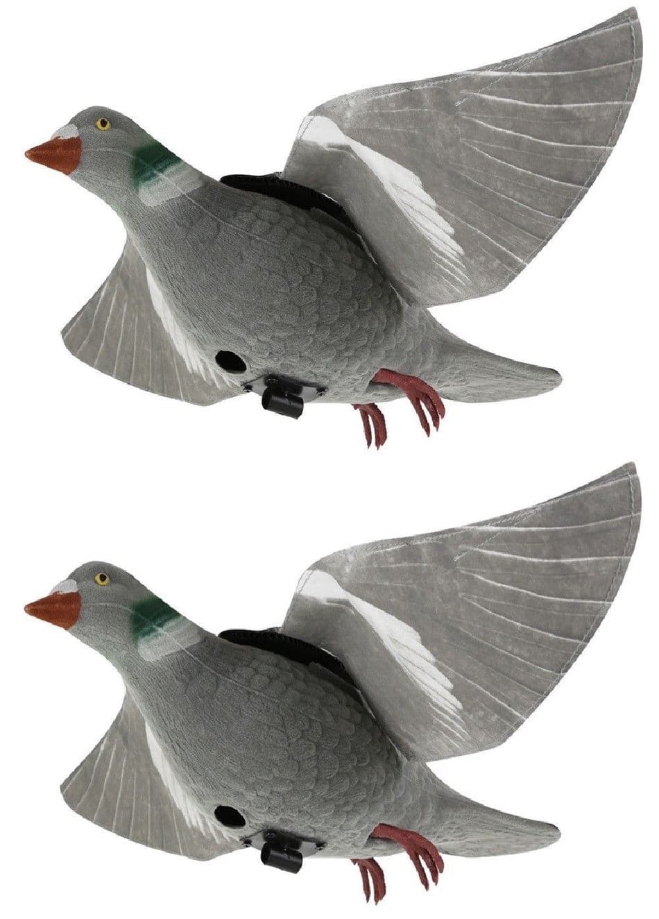 2 X Tyvec Pigeon Hyper-Flap Decoy For Decoying Rotary Magnet Bouncer Floater
