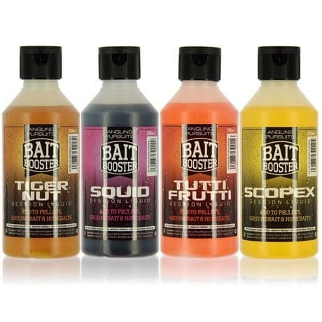 4 x 250ml Bottles Liquids Feed For Carp Coarse Fishing Boilie Bait Boosters AP
