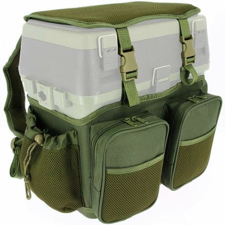 Back Pack Rucksack Bag For Fishing Seat Tackle Box Fly Sea Coarse Fishing New