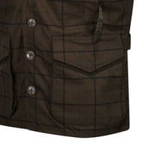 Balmoral Technical Tweed Shooting Gilet Waistcoat Traditional Tailored Quality