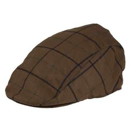 Balmoral Waterproof Technical TWEED Flat Cap Traditional Country Hat Breathable
