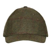 Blenheim TWEED Waterproof Baseball Cap Country Hat Breathable New Wool