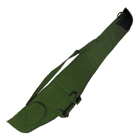 Challenger Rifle Gun Bag Cover Slip 49" Green With Strap - Side Pocket Accessory